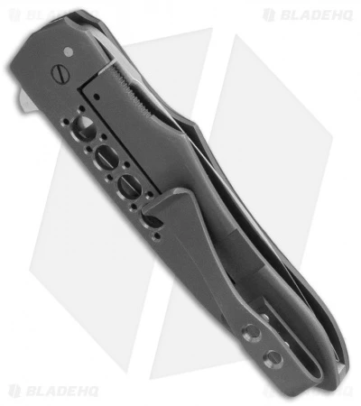 Jason Clark Small Hybrid Dagger Flipper Knife LSCF/Zr (2.875" Satin) 2 Jason Clark Small Hybrid Dagger Flipper Knife LSCF/Zr (2.875" Satin) - Image 2