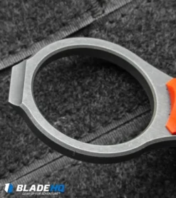 John Gray Custom Accomplice Fixed Blade Knife Orange G-10 (3.25" Acid SW) 9 John Gray Custom Accomplice Fixed Blade Knife Orange G-10 (3.25" Acid SW) -Benchmade Shop jg accomplice orange g10 bottle cm