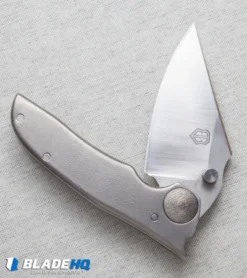John Gray Custom THUCK Frame Lock Knife Titanium (3.5" Satin) 12 John Gray Custom THUCK Frame Lock Knife Titanium (3.5" Satin) -Benchmade Shop jg custom thuck frame lock half cm
