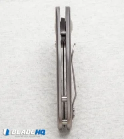 John Gray Custom THUCK Frame Lock Knife Titanium (3.5" Satin) 13 John Gray Custom THUCK Frame Lock Knife Titanium (3.5" Satin) -Benchmade Shop jg custom thuck frame lock top cm