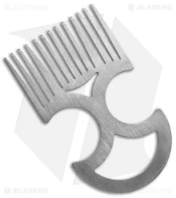John Gray 2" Push Dagger Style Titanium Pick Comb