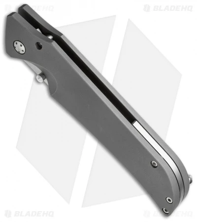 Jason Guthrie Custom Knives Ranger Knife Full Ti (3.75" Satin) #121 2 Jason Guthrie Custom Knives Ranger Knife Full Ti (3.75" Satin) #121 - Image 2