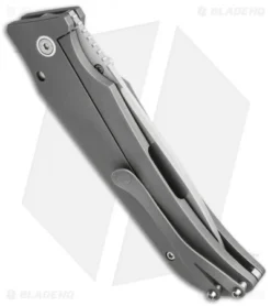 Jason Guthrie Custom Knives Ranger Knife Full Ti (3.75" Satin) #121 5 Jason Guthrie Custom Knives Ranger Knife Full Ti (3.75" Satin) #121 -Benchmade Shop jg ranger bb ti hand satin 121 side cm