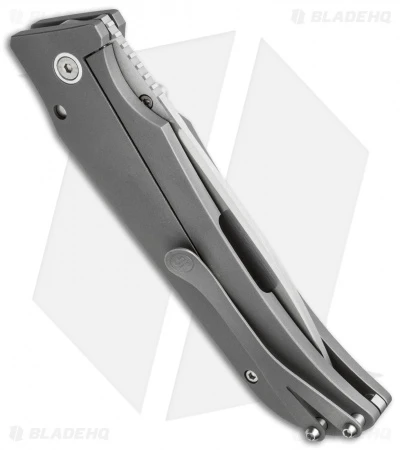 Jason Guthrie Custom Knives Ranger Knife Full Ti (3.75" Satin) #121 3 Jason Guthrie Custom Knives Ranger Knife Full Ti (3.75" Satin) #121 - Image 3