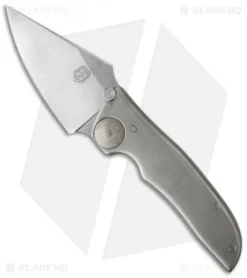 John Gray Custom THUCK Frame Lock Knife Titanium (3.5" Satin)