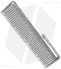 John Gray Small Titanium Comb W/ Clip