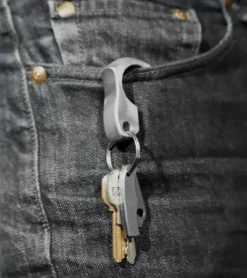 John Gray Keyper Bottle Opener Keychain - Carbon Fiber/Titanium 5 John Gray Keyper Bottle Opener Keychain - Carbon Fiber/Titanium -Benchmade Shop john gray keyper pocket 3