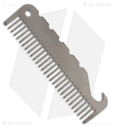 John Gray Small Titanium Comb & Bottle Opener 1 John Gray Small Titanium Comb & Bottle Opener