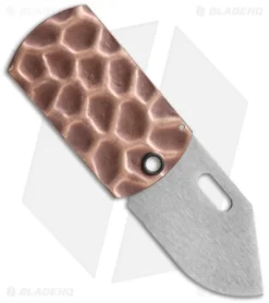 Kubasek Mag-Tag Folder Dog Tag Knife Hammered Copper (1.75" Satin)