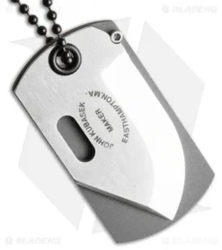 Kubasek Mag-Tag Folder Dog Tag Knife Hammered Copper (1.75" Satin) 7 Kubasek Mag-Tag Folder Dog Tag Knife Hammered Copper (1.75" Satin) -Benchmade Shop john kabasek hammered copper mag tag folded cm