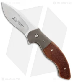 Scot Matsuoka Custom Manu Frame Lock Knife Micarta (3.5" Satin)