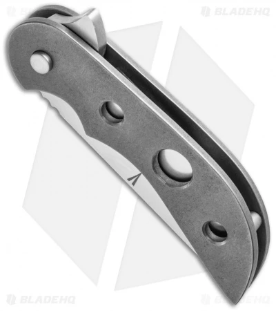 Jeff VanderMeulen Custom Micro Intro 33 Flipper Knife Ti/Moku-Ti (3.5" Satin) 2 Jeff VanderMeulen Custom Micro Intro 33 Flipper Knife Ti/Moku-Ti (3.5" Satin) - Image 2