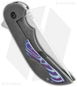 Jeff VanderMeulen Custom Micro Intro 33 Flipper Knife Ti/Moku-Ti (3.5" Satin) 5 Jeff VanderMeulen Custom Micro Intro 33 Flipper Knife Ti/Moku-Ti (3.5" Satin) -Benchmade Shop micro intro 33 mokuti side cm