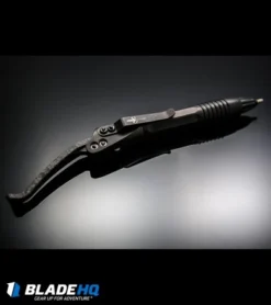 Microtech Marfione Custom Siphon Pen Black DLC Titanium + LSCF Lever -Benchmade Shop microtech spihon ii lscf dlc dl