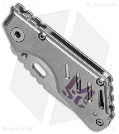 Mick Strider Custom Stub XL Compound Tanto Knife Ano Ti (3.25" Satin/SW) MSC 2 Mick Strider Custom Stub XL Compound Tanto Knife Ano Ti (3.25" Satin/SW) MSC - Image 2