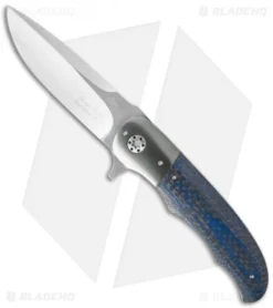 George Muller LL-BB Flipper Knife LSCF/Zirconium (3.75" Satin)