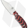 Nemesis Custom Jeff Hall Arch Ally Fixed Blade Knife Red Lam. (2.75" Satin) NK-6