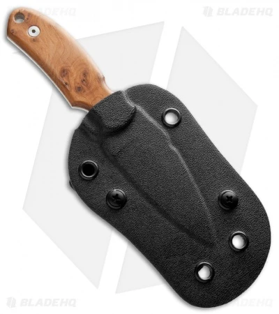 Nemesis Custom Jeff Hall Arch Ally Fixed Blade Thuya Burl (2.75" Satin) NK-6 2 Nemesis Custom Jeff Hall Arch Ally Fixed Blade Thuya Burl (2.75" Satin) NK-6 - Image 2