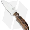 Nemesis Custom Jeff Hall Arch Ally Fixed Blade Ziricote (2.75" Satin) NK-6