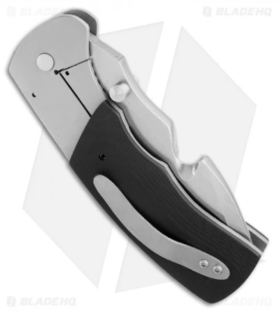 Aaron Frederick VBSS Rescue Knife Black G10 (3.5" Satin) 2 Aaron Frederick VBSS Rescue Knife Black G10 (3.5" Satin) - Image 2