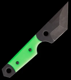 Sam Eddleman Tanto Dashi Neck Knife Moon Glow Fixed Blade (2" Plain) -Benchmade Shop sam eddleman 9 moon glow glowing