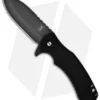 Sam Eddleman ESP Flipper Liner Lock Knife Black G-10 (3" Acid Wash)