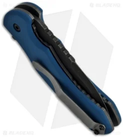 Sam Eddleman ESP Flipper Liner Lock Knife Blue G-10 (3" Acid Wash) -Benchmade Shop sam eddlemen ikbs flipper g10 blue side