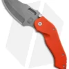 Sniper Bladeworks DMF Framelock Folder Orange G-10 Knife (3.5" Bead Blast)