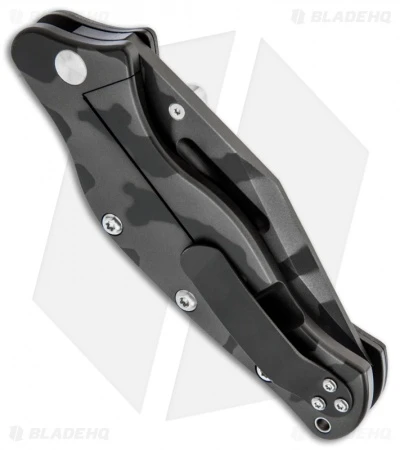 Sniper Bladeworks LPC Framelock Folder Black Knife (3.75" Camo Plain) 2 Sniper Bladeworks LPC Framelock Folder Black Knife (3.75" Camo Plain) - Image 2