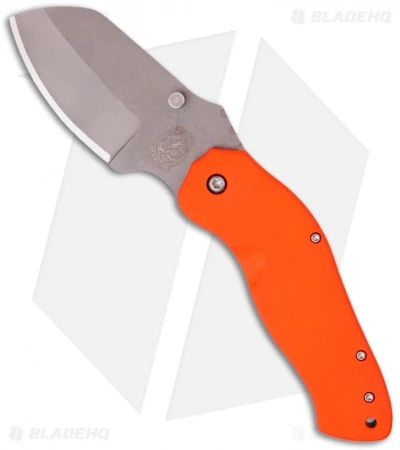 Sniper Bladeworks DH Dark Hallow Framelock Folder Orange G-10 (3.7" Plain) 1 Sniper Bladeworks DH Dark Hallow Framelock Folder Orange G-10 (3.7" Plain)