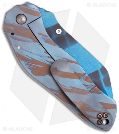 Sniper Bladeworks Mini DH Dark Hallow Framelock Folder Oreo G-10 (3.25" Plain) 2 Sniper Bladeworks Mini DH Dark Hallow Framelock Folder Oreo G-10 (3.25" Plain) - Image 2