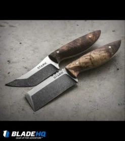 Stark Creations Persian Tanto Fixed Blade Knife Koa Wood (2.875" Two-Tone) 7 Stark Creations Persian Tanto Fixed Blade Knife Koa Wood (2.875" Two-Tone) -Benchmade Shop stark creations edc cleaver splated koa BHQ 51314 persian tanto koa wood BHQ 51313 dl