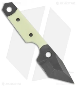 Sam Eddleman Tanto Dashi Neck Knife Moon Glow Fixed Blade (2" Plain)