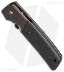 Bob Terzuola Custom ATCF Liner Lock Knife Carbon Fiber (3.8" Satin) -Benchmade Shop terzuola custom atcf ti bolster bottom cm