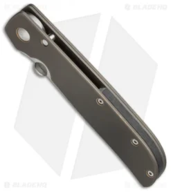 Bob Terzuola Custom TTF-3A Liner Lock Knife Titanium (3.5" Polish) -Benchmade Shop terzuola custom ttf 3a bottom cm