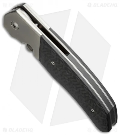 Bob Terzuola Custom Eagle Rock Knife Carbon Fiber/Ti (4" Polish) 21 2 Bob Terzuola Custom Eagle Rock Knife Carbon Fiber/Ti (4" Polish) 21 - Image 2