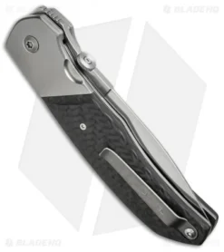 Bob Terzuola Custom Eagle Rock Knife Carbon Fiber/Ti (4" Polish) 21 5 Bob Terzuola Custom Eagle Rock Knife Carbon Fiber/Ti (4" Polish) 21 -Benchmade Shop terzuola eagle rock 21 side cm