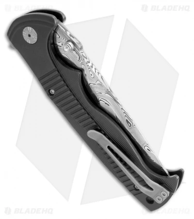 Brian Tighe Custom Tighe Rade HD Knife Zirconium (4" Damasteel) 2 Brian Tighe Custom Tighe Rade HD Knife Zirconium (4" Damasteel) - Image 2