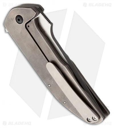 Turpin Knives Proto Run Folder Tanto Flipper Knife (3.75" Two-Tone) 2 Turpin Knives Proto Run Folder Tanto Flipper Knife (3.75" Two-Tone) - Image 2