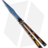 Kyle Vallotton Traditional Proto Damascus Butterfly Knife